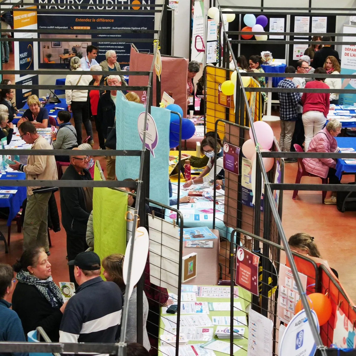 Salon santé à Castres organisé par l’agence, avril 2026